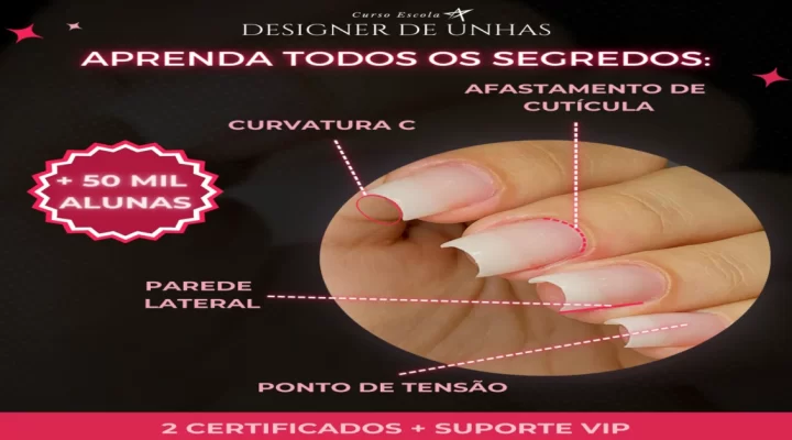 Escola Designer de Unhas – Curso Alongamento