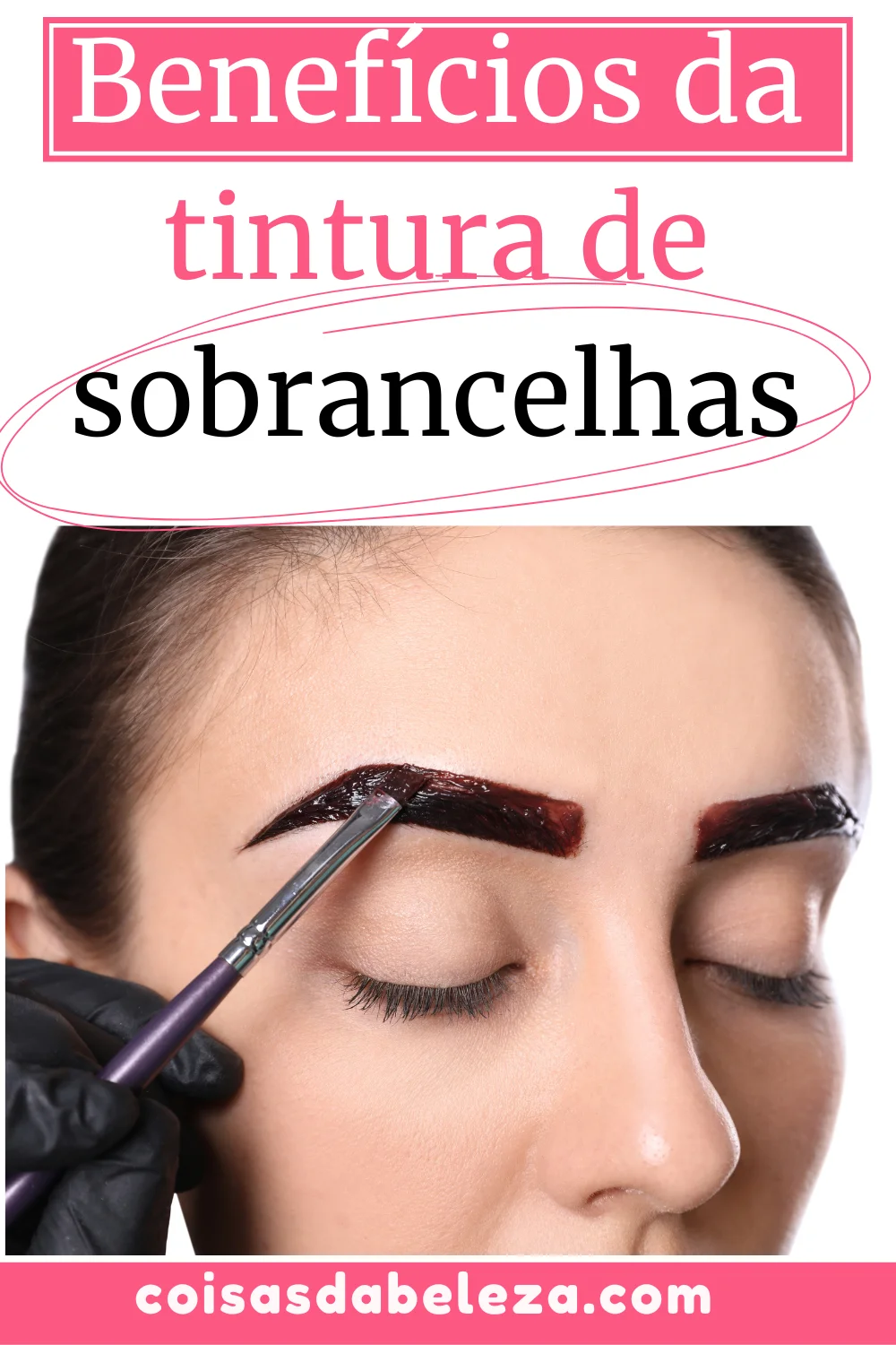 tintura de sobrancelha