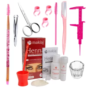 kit de sobrancelhas